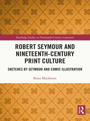 cover image of Robert Seymour and Nineteenth-Century Print Culture